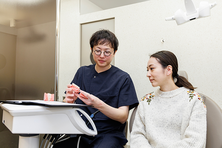 矯正治療の説明